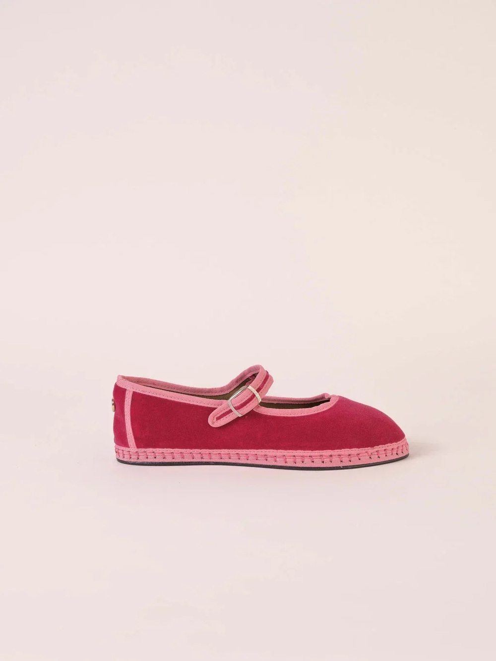 Sveti Stefan Velvet Mary Jane Flats